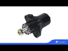 محرك جيرولور عالي الكفاءة محرك عجلات هيدروليكية Rw400 Bmrw400 مع عمود مستقيم مفتاح