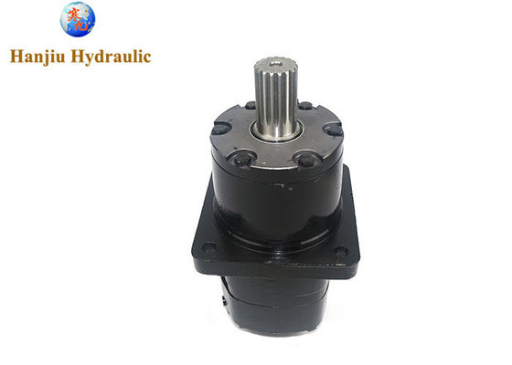 BMK6-500 Disc Valve motor Hydraulic wheel Motor,17 teeth spline shaft with SAE ports