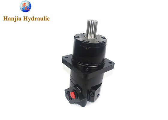 BMK6-500 Disc Valve motor Hydraulic wheel Motor,17 teeth spline shaft with SAE ports
