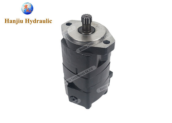 BMK2 Series 125 ml/r Gerotor Hydraulic Motor with 2 Bolt Flange and Char-lynn 2000 Series Compatibility