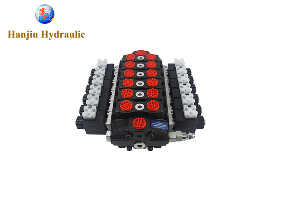 صمام التحكم الهيدروليكي التوجيهي الهيدروليكي من نوع HSSD8DC 6 مناسبة للزراعة والمناقلات والبناء والصرف الصحي