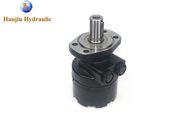 TG0335MS020 محرك العزم الهيدروكي، 4 مشبكات فلانج، عمود مستقيم مع G1/2 منافذ BMER-335