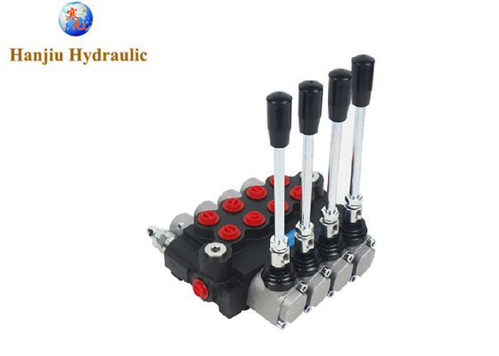 صمام اتجاهي هيدروليكي 4P40-1A1A1A1A1GKZ1، 40 لتر، 4 بكرات، منافذ G3/8