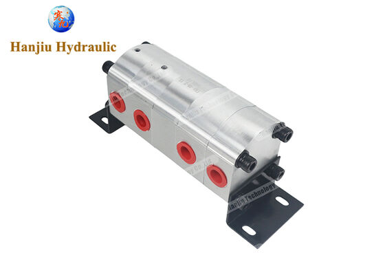 موزع تروس رباعي الاتجاهات FMA-4N-2.1S بإزاحة 2.1 سم مكعب، مادة حديد الزهر، وضغط 21 ميجا باسكال للآلات المتنقلة